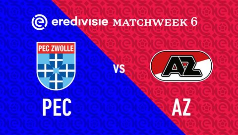 Eredivisie 2024/25: PEC Zwolle vs AZ Alkmaar
