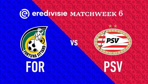 Eredivisie 2024/25: Fortuna Sittard vs PSV Eindhoven