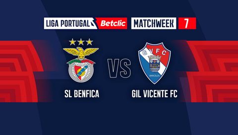 Liga Portugal Betclic 2024/25: SL Benfica vs Gil Vicente FC Liga Portugal Betclic 2024/25: SL Benfica vs Gil Vicente FC