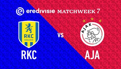 Eredivisie 2024/25: RKC Waalwijk vs Ajax