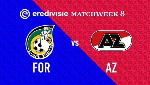 Eredivisie 2024/25: Fortuna Sittard vs AZ Alkmaar Eredivisie 2024/25: Fortuna Sittard vs AZ Alkmaar