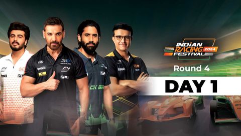 Indian Racing Festival 2024: Round 4, Day 1 Indian Racing Festival 2024: Round 4, Day 1