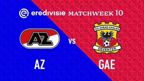Eredivisie 2024/25: AZ Alkmaar vs Go Ahead Eagles Eredivisie 2024/25: AZ Alkmaar vs Go Ahead Eagles