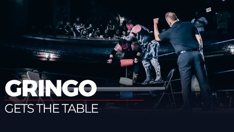 Mance Warner Puts Gringo Loco Through a Table