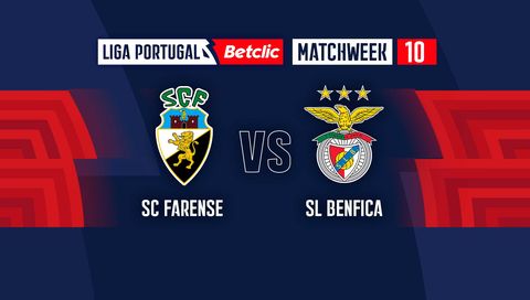 Liga Portugal Betclic 2024/25: SC Farense vs SL Benfica