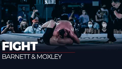 Josh Barnett Clashes Head On Into Jon Moxley Josh Barnett Clashes Head On Into Jon Moxley