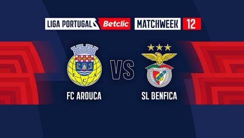 Liga Portugal Betclic 2024/25: FC Arouca vs SL Benfica Liga Portugal Betclic 2024/25: FC Arouca vs SL Benfica