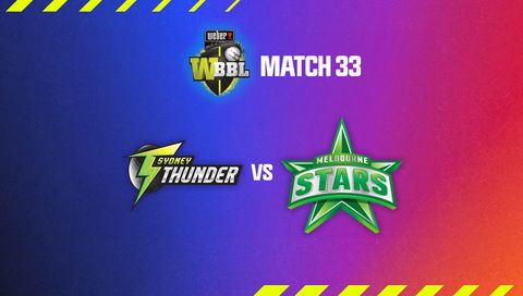 Weber Women's Big Bash League, Season 10: Sydney Thunder vs Melbourne Stars Weber Women's Big Bash League, Season 10: Sydney Thunder vs Melbourne Stars