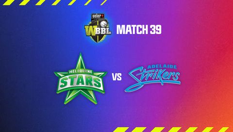 Weber Women's Big Bash League, Season 10: Melbourne Stars vs Adelaide Strikers Weber Women's Big Bash League, Season 10: Melbourne Stars vs Adelaide Strikers