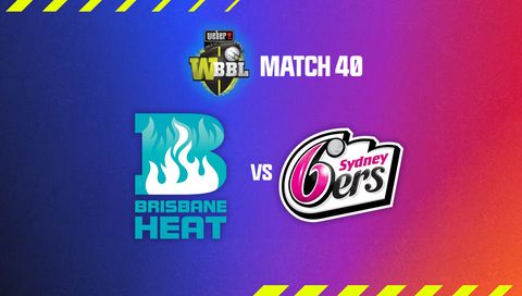 Weber Women's Big Bash League, Season 10: Brisbane Heat vs Sydney Sixers Weber Women's Big Bash League, Season 10: Brisbane Heat vs Sydney Sixers