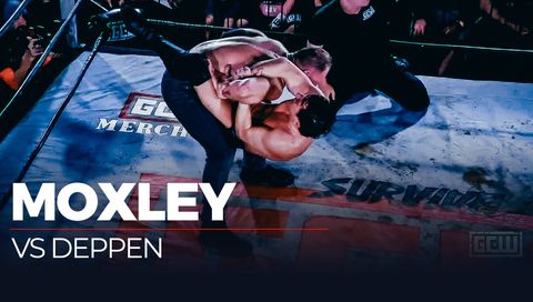 An Injured Moxley Beats Up Tony Deppen An Injured Moxley Beats Up Tony Deppen