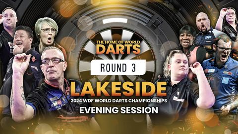 2024 WDF Lakeside World Championship, December 4th, Round 3, Evening Session 2024 WDF Lakeside World Championship, December 4th, Round 3, Evening Session