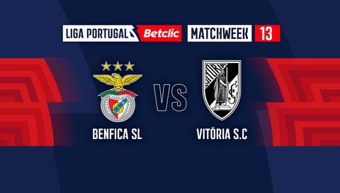 #8: Liga Portugal Betclic 2024/25: Benfica SL vs Vitória S.C #8: Liga Portugal Betclic 2024/25: Benfica SL vs Vitória S.C