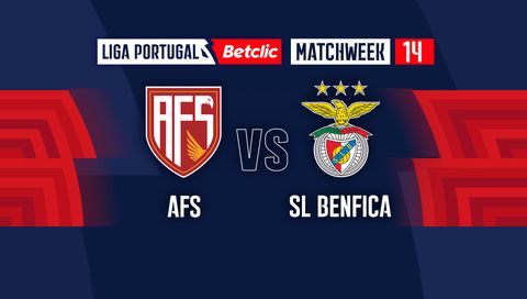 Liga Portugal Betclic 2024/25: AFS vs SL Benfica Liga Portugal Betclic 2024/25: AFS vs SL Benfica