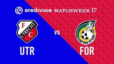 Eredivisie 2024/25: FC Utrecht vs Fortuna Sittard Eredivisie 2024/25: FC Utrecht vs Fortuna Sittard