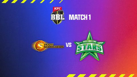 KFC Big Bash League, Season 14: Perth Scorchers vs Melbourne Stars KFC Big Bash League, Season 14: Perth Scorchers vs Melbourne Stars