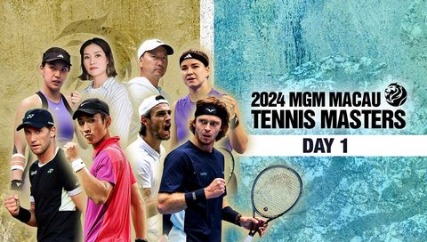 2024 MGM Macau Tennis Masters, Day 1 2024 MGM Macau Tennis Masters, Day 1