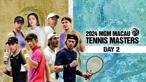 2024 MGM Macau Tennis Masters, Day 2 2024 MGM Macau Tennis Masters, Day 2