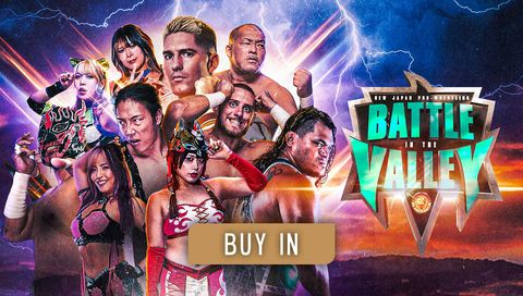 NJPW Battle in the Valley 2025: Buy In NJPW Battle in the Valley 2025: Buy In