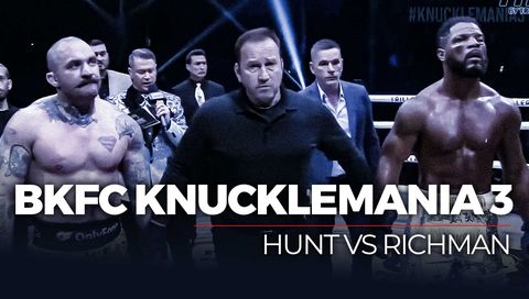 BKFC KnuckleMania 3: Lorenzo Hunt vs Mike Richman BKFC KnuckleMania 3: Lorenzo Hunt vs Mike Richman
