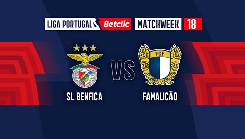 Liga Portugal Betclic 2024/25: Benfica SL vs Famalicão Liga Portugal Betclic 2024/25: Benfica SL vs Famalicão