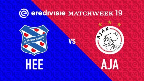 Eredivisie 2024/25: Heerenveen vs Ajax