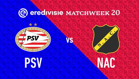 Eredivisie 2024/25: PSV Eindhoven vs NAC Breda