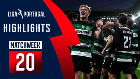 Sporting Lisbon Maintain 6 Points Lead at the Top | Week 20, Liga Portugal Betclic 2024/25 Highlights
