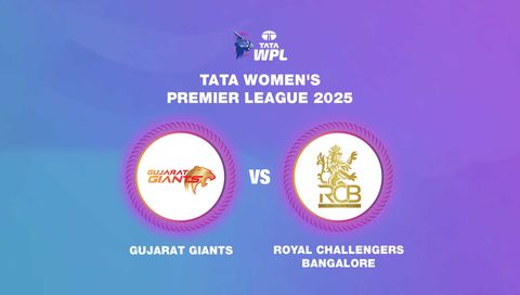 TATA Women's Premier League 2025: Gujarat Giants vs Royal Challengers Bangalore TATA Women's Premier League 2025: Gujarat Giants vs Royal Challengers Bangalore