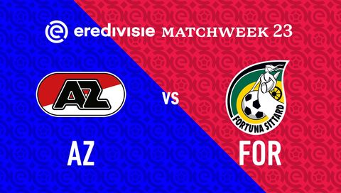 Eredivisie 2024/25: AZ Alkmaar vs Fortuna Sittard Eredivisie 2024/25: AZ Alkmaar vs Fortuna Sittard