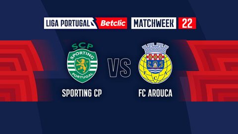 Liga Portugal Betclic 2024/25: Sporting CP vs FC Arouca Liga Portugal Betclic 2024/25: Sporting CP vs FC Arouca