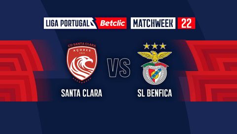 Liga Portugal Betclic 2024/25: Santa Clara vs SL Benfica Liga Portugal Betclic 2024/25: Santa Clara vs SL Benfica