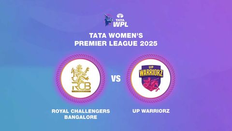 TATA Women's Premier League 2025: Royal Challengers Bangalore vs UP Warriorz TATA Women's Premier League 2025: Royal Challengers Bangalore vs UP Warriorz