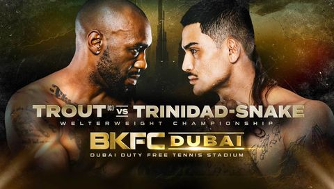 BKFC 71 Dubai: Austin Trout vs Carlos Trinidad-Snake BKFC 71 Dubai: Austin Trout vs Carlos Trinidad-Snake