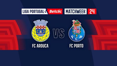 Liga Portugal Betclic 2024/25: FC Arouca vs FC Porto Liga Portugal Betclic 2024/25: FC Arouca vs FC Porto