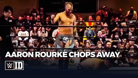 Aaron Rourke Throws Big Chops at GCW Aaron Rourke Throws Big Chops at GCW