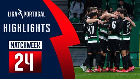 Sporting CP Defeats Estoril 3-1 in Dominant Display | Week 24, Liga Portugal Betclic 2024/25 Highlights