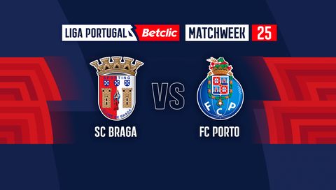Liga Portugal Betclic 2024/25: SC Braga vs FC Porto Liga Portugal Betclic 2024/25: SC Braga vs FC Porto