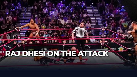 Bully Ray & QT Marshall vs Bhupinder Gujjar & Raj Dhesi Bully Ray & QT Marshall vs Bhupinder Gujjar & Raj Dhesi