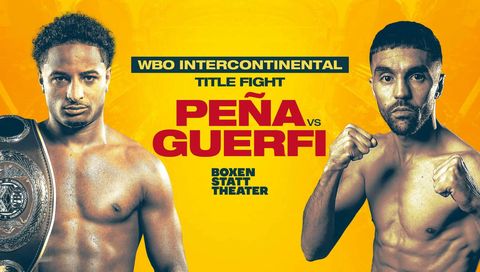 Boxen Statt Theater 2025: Angelo Peña vs Karim Guerfi (auf Deutsch)