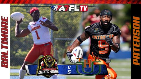 A7FL 2024 Cutdowns: Baltimore Watchmen vs The Paterson U