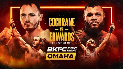 BKFC Fight Night Omaha 2025: Dakota Cochrane vs Marcus Edwards BKFC Fight Night Omaha 2025: Dakota Cochrane vs Marcus Edwards