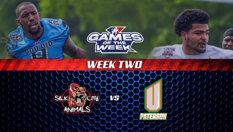 A7FL 2025 Game of the Week: Silk City Animals vs Paterson U A7FL 2025 Game of the Week: Silk City Animals vs Paterson U