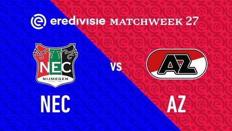 Eredivisie 2024/25: NEC vs AZ Alkmaar Eredivisie 2024/25: NEC vs AZ Alkmaar