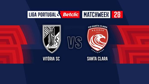 Liga Portugal Betclic 2024/25: Vitória SC vs Santa Clara Liga Portugal Betclic 2024/25: Vitória SC vs Santa Clara