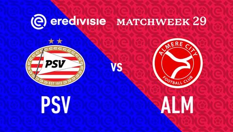 Eredivisie 2024/25: PSV Eindhoven vs Almere City