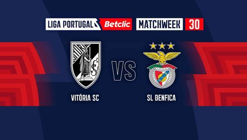 Liga Portugal Betclic 2024/25: Vitória SC vs SL Benfica Liga Portugal Betclic 2024/25: Vitória SC vs SL Benfica