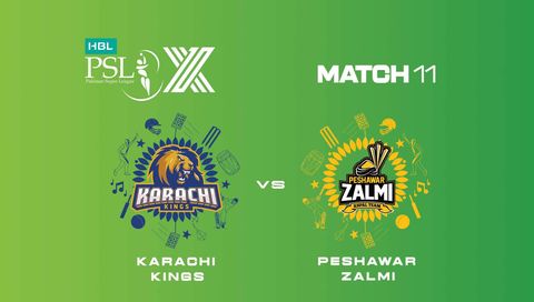 HBL Pakistan Super League 2025: Karachi Kings vs Peshawar Zalmi HBL Pakistan Super League 2025: Karachi Kings vs Peshawar Zalmi