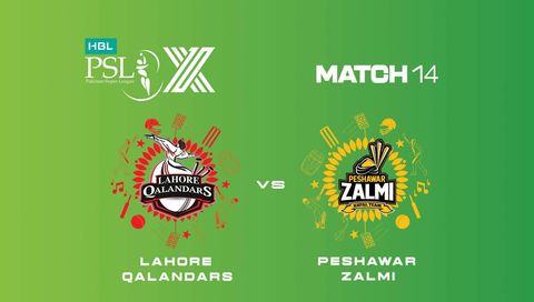 HBL Pakistan Super League 2025: Lahore Qalandars vs Peshawar Zalmi HBL Pakistan Super League 2025: Lahore Qalandars vs Peshawar Zalmi