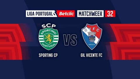 Liga Portugal Betclic 2024/25: Sporting CP vs Gil Vicente FC Liga Portugal Betclic 2024/25: Sporting CP vs Gil Vicente FC